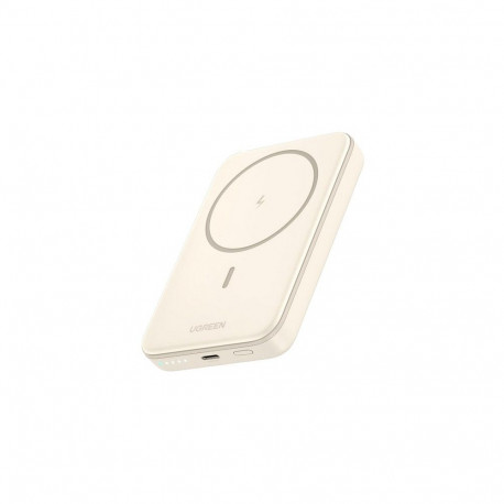 "10000mAh Mini Powerbank Wireless 20W with MagSafe white"