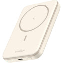 "5000mAh Mini Powerbank Wireless 15W with MagSafe white"