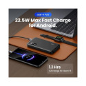 "10000mAh Two-way Fast Charging Powerbank Black"
