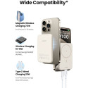 "10000mAh Mini Powerbank Wireless 20W with MagSafe white"