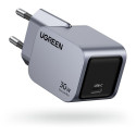 "UGREEN Nexode Pro 30W USB-C GaN Fast Charger EU grey"