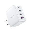 "UGREEN USB-A+3xUSB-C 100W GaN Tech Fast Wall Charger EU White"