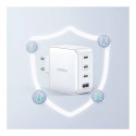 "UGREEN USB-A+3xUSB-C 100W GaN Tech Fast Wall Charger EU White"