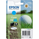 "Epson Golf ball Singlepack Cyan 34XL DURABrite Ultra Ink"