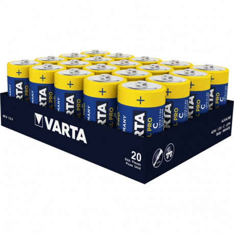 "Batterie C (LR14) 1.5V *Varta* Industrial Pro - 20-Pack"