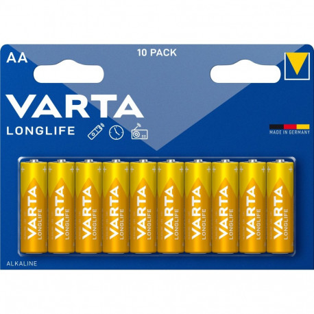 "Batterie AA (LR6) 1.5V *Varta* Longlife - 10-Pack"