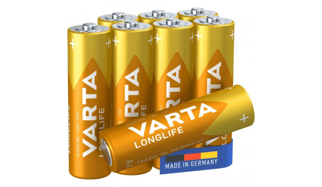 "Batterie AA (LR6) 1.5V *Varta* Longlife - 8-Pack"