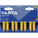 "Batterie AA (LR6) 1.5V *Varta* Longlife - 8-Pack"
