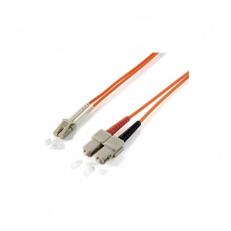 "Equip LWL Patchkabel LC->SC 1.00m Multimode Duplex OM1 or Polybeutel"
