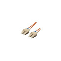 "Equip LWL Patchkabel SC->SC 5.00m Multimode Duplex OM1 or Polybeutel"