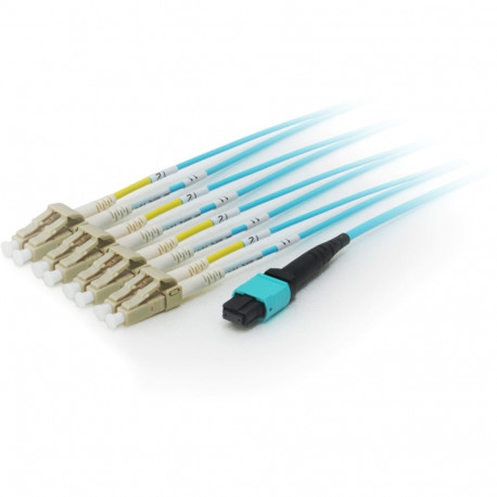 "Equip MTP/LC Trunk Fiber Patch Cord OM4 M/M 20.00m Polybeutel"