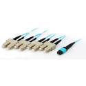 "Equip MTP/SC Trunk Fiber Patch Cord OM4 M/M 15.00m Polybeutel"