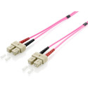 "Equip LWL Patchkabel SC->SC 3.00m Multimode Duplex OM4 vi Polybeutel"