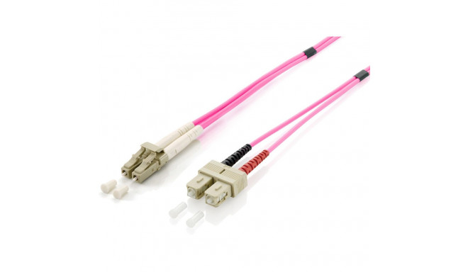 "Equip LWL Patchkabel LC->SC 1.00m Multimode Duplex OM4 vi Polybeutel"