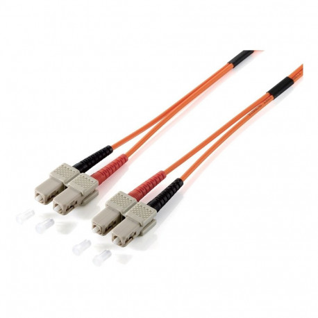 "Equip LWL Patchkabel SC->SC 5.00m Singlemode Duplex OS2 ge Polybeutel"