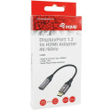 "Equip Displayport->HDMI Adapter 1.2 St/Bu 4K/60Hz grau"