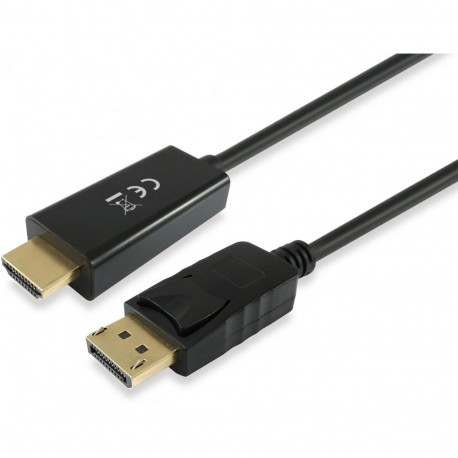 "Equip Displayport Kabel -> HDMI St/St 2.0m 4K/30Hz schwarz"
