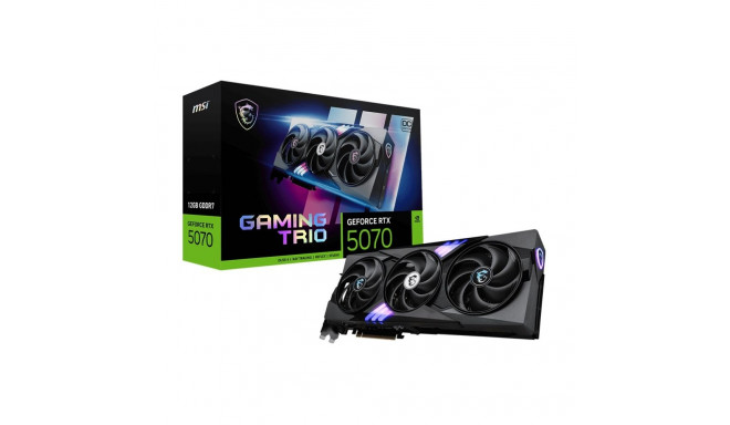 "RTX 5070 12GB MSI Gaming Trio OC GDDR 3 Fan"