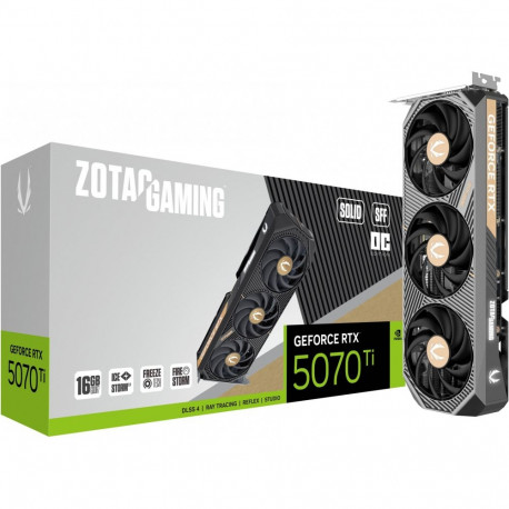"RTX 5070 TI 16GB Zotac Solid SFF OC 16GB GDDR73 Fan"