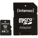 "CARD 64GB Intenso 3413490 MicroSDXC 20MB/s"