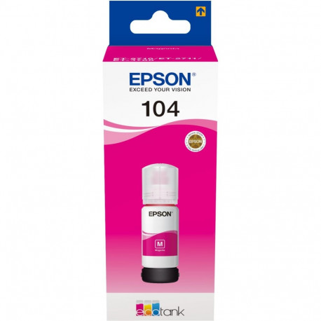 "Epson Tinte 104 EcoTank C13T00P340 Magenta bis zu 7.500 Seiten"