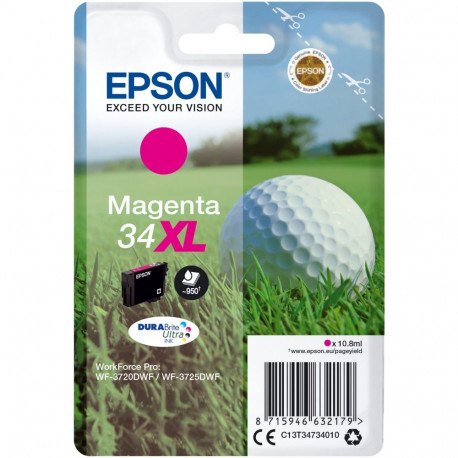 "Epson C13T34734010 Magenta HC"