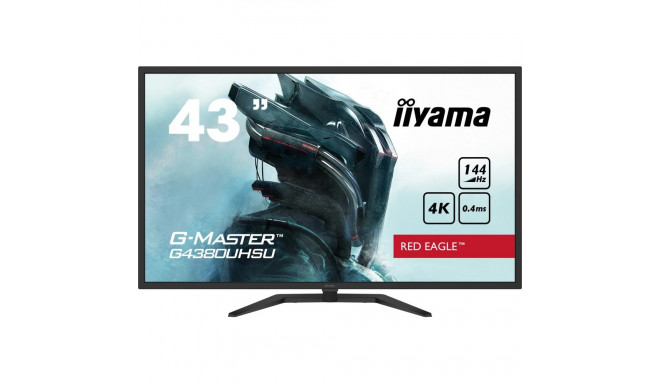 "IIYAMA 108cm (43"") G4380UHSU-B1 16:9 2xHDMI+DP+USB black"