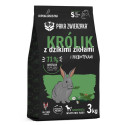 PAKA ZWIERZAKA Puppy Rabbit metsikute ürtidega S kuiv koeratoit 3kg