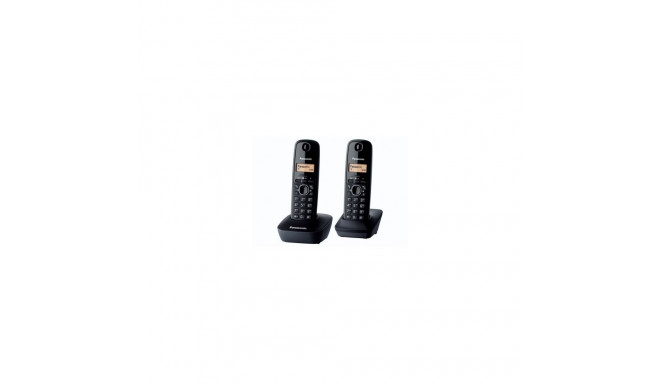 Panasonic KX-TG1612FXH DECT telefon numbrinäiduga must