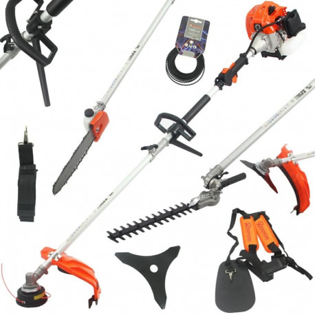 demon bensiiniline trimmer multi 4in1