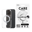 PanzerGlass CARE by ® Feature ümbris läbipaistev hõbedase tugijalaga ja MagSafe iPhone 16 Pro
