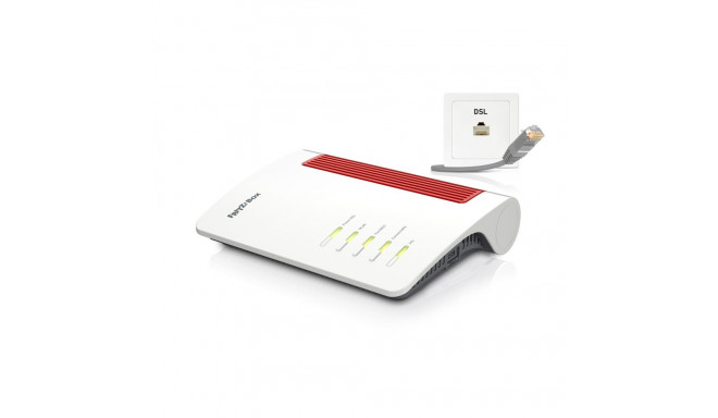 FRITZ!Box juhtmevaba kaheribaline ruuter 7690 2.5 Gigabit Ethernet (2.4GHz/5GHz), valge