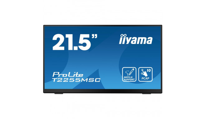 IIYAMA 54,5 cm (21,5") T2255MSC-B1 16:9 Mitmikpuuteekraan HDMI+USB IPS jaemüük