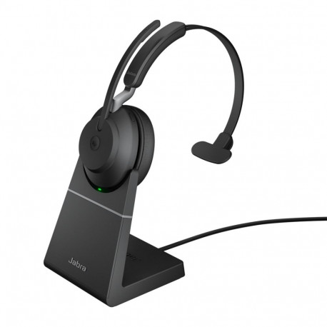 Jabra Evolve2 65 USB-A must MS laadimisalus mono