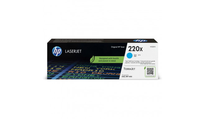 HP 220X tsüaan originaal LaserJet toonerikassett