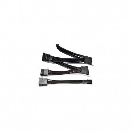 3x S-ATA + 1x HDD / FDD 100cm (schwarz)