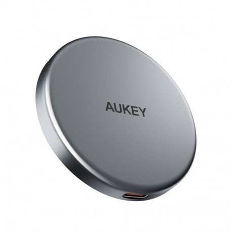Magnetic Wireless Charger 15w LC-MC10 by Aukey Black
