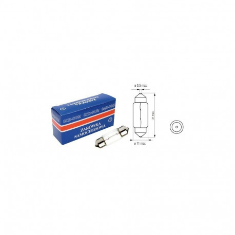 Car bulb 12V 5W SV8,5 10x31