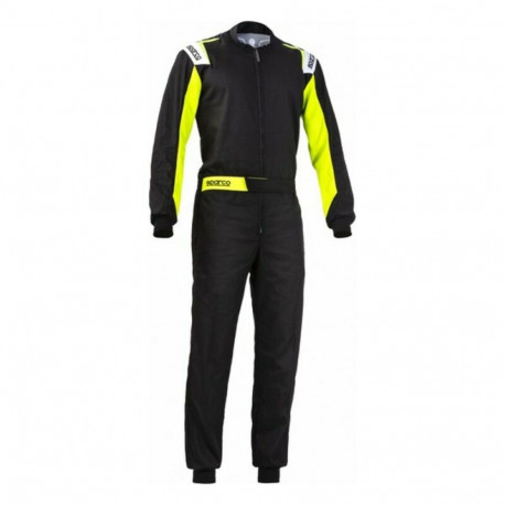 Kardisõidu kombinesoonid Sparco Rookie Kollane Must (Suurus M)