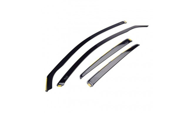 Wind deflector HEKO 10239 Frontal 4 pcs Rear
