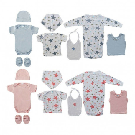 Dāvanu Komplekts Bārbijām DKD Home Decor 0-6 mēneši Kokvilna (2 pcs)
