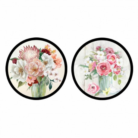 Kangas DKD Home Decor polüstüreen Kangas 80 x 3 x 80 cm