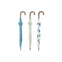 Umbrella DKD Home Decor Blue White 3 Pieces