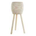 stādītājs DKD Home Decor Brūns Paulovnijas koks (23 x 23 x 56 cm)