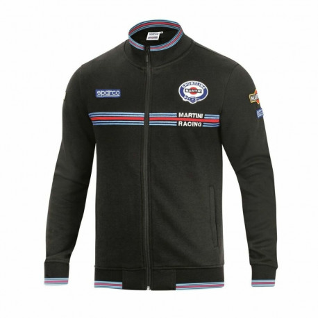 Dressipluus ilma kapuutsita, meeste Sparco MARTINI RACING Must Suurus XL
