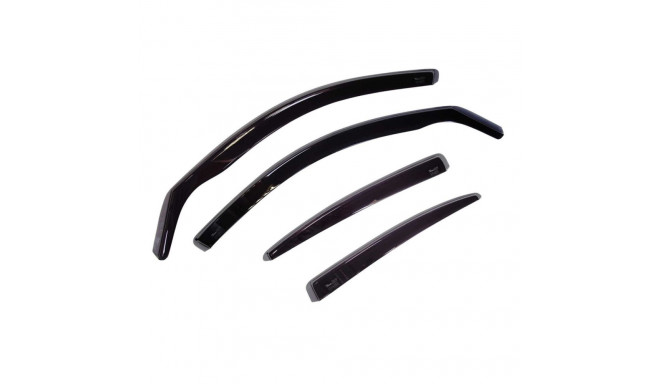 Wind deflector HEKO Frontal 4 uds Rear