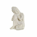 Dekoratīvās figūriņas DKD Home Decor Pelēks Buda Sveķi (17 x 17 x 26 cm)