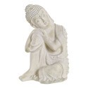 Dekoratīvās figūriņas DKD Home Decor Pelēks Buda Sveķi (17 x 17 x 26 cm)