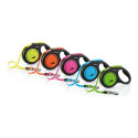 Koerarihm Flexi NEW NEON 5 m Suurus S Roheline