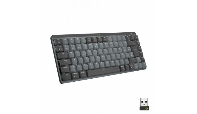 Bluetooth Klaviatuur Logitech 920-010780 Inglise EEUU Must Hall QWERTY Qwerty US International